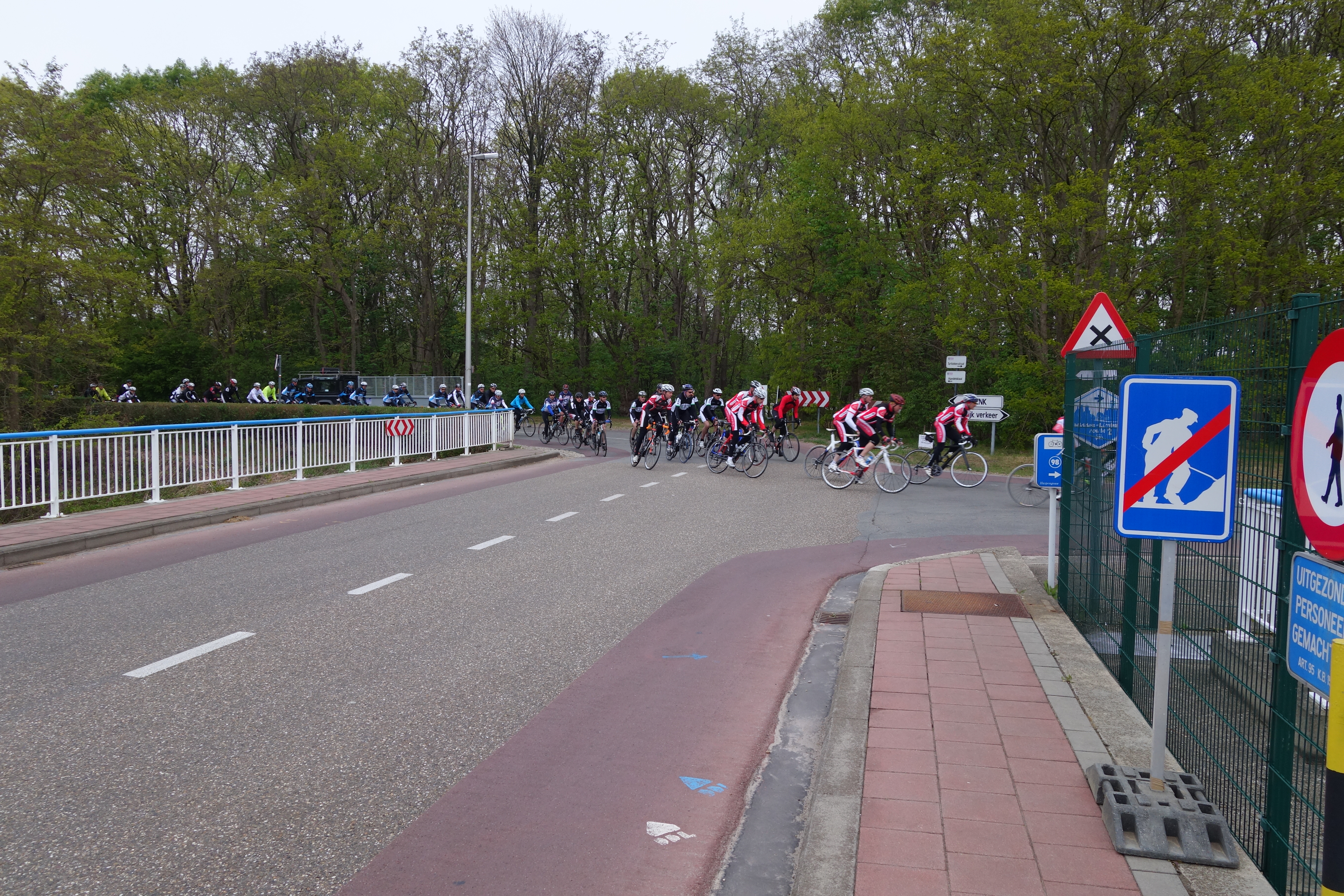 Saturday cyclists